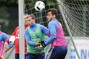 Тренировка сборной России 04.06.2016 Bad Ragaz