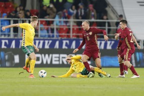 Россия - Литва 3-0