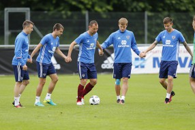 Тренировка сборной России 04.06.2016 Bad Ragaz