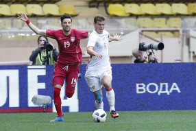 Россия - Сербия 1-1 Товарищеская встреча . Монако