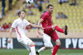 Россия - Сербия 1-1 Товарищеская встреча . Монако