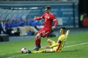 Россия - Румыния 1:0