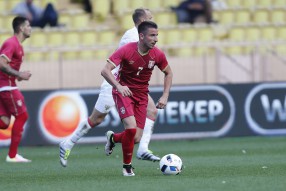 Россия - Сербия 1-1 Товарищеская встреча . Монако