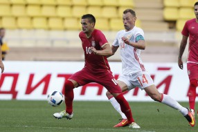 Россия - Сербия 1-1 Товарищеская встреча . Монако