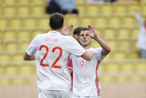 Россия - Сербия 1-1 Товарищеская встреча . Монако