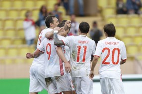 Россия - Сербия 1-1 Товарищеская встреча . Монако