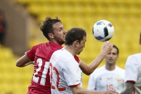 Россия - Сербия 1-1 Товарищеская встреча . Монако