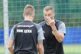Тренировка ПФК ЦСКА перед ОЛИМП Суперкубок России