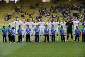 Россия - Сербия 1-1 Товарищеская встреча . Монако
