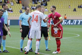 Россия - Сербия 1-1 Товарищеская встреча . Монако