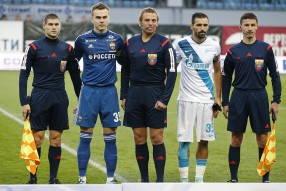 А.Ширяев, И.Акинфеев, А.Егоров, М.Данни, А.Лунев