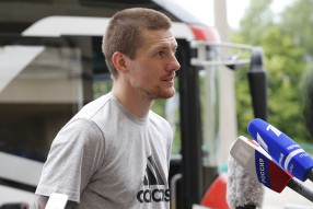 Тренировка сборной России 11.06.2015