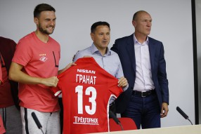 Презентация игровой формы ФК Спартак Москва