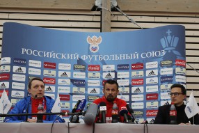 Тренировка сборной России 16.06.2016
