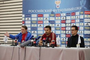 Тренировка сборной России 16.06.2016