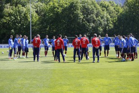 Тренировка сборной России 25.05.2016 Bad Ragaz