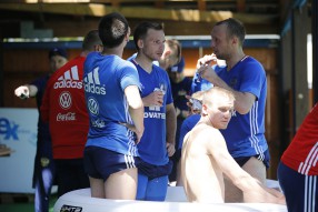 Тренировка сборной России 25.05.2016 Bad Ragaz