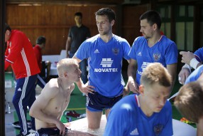 Тренировка сборной России 25.05.2016 Bad Ragaz