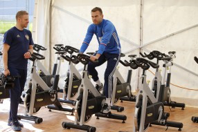 Тренировка сборной России 25.05.2016 Bad Ragaz