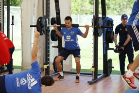 Тренировка сборной России 25.05.2016 Bad Ragaz
