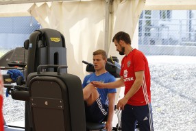 Тренировка сборной России 25.05.2016 Bad Ragaz