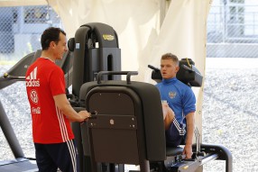 Тренировка сборной России 25.05.2016 Bad Ragaz