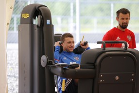 Тренировка сборной России 25.05.2016 Bad Ragaz