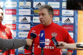 Тренировка сборной России 26.05.2016 Bad Ragaz