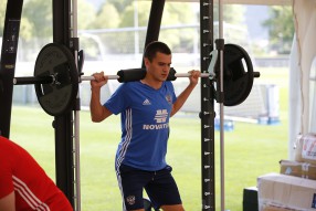 Тренировка сборной России 27.05.2016 Bad Ragaz