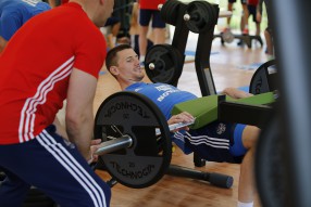 Тренировка сборной России 27.05.2016 Bad Ragaz