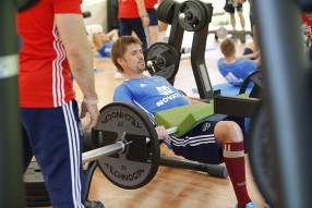 Тренировка сборной России 27.05.2016 Bad Ragaz