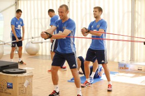 Тренировка сборной России 27.05.2016 Bad Ragaz