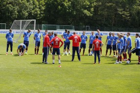 Тренировка сборной России 28.05.2016 Bad Ragaz