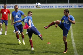 Тренировка сборной России 28.05.2016 Bad Ragaz