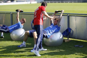 Тренировка сборной России 28.05.2016 Bad Ragaz