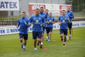 Тренировка сборной России 29.05.2016 Bad Ragaz