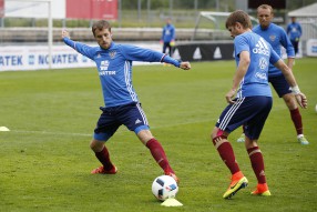 Тренировка сборной России 30.05.2016 Bad Ragaz