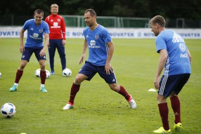 Тренировка сборной России 30.05.2016 Bad Ragaz