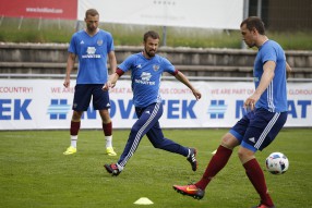 Тренировка сборной России 30.05.2016 Bad Ragaz