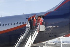 Прилет Сборной России в Бразилию