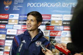 Тренировка сборной России 23.03.2015
