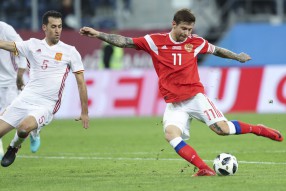 Россия - Испания 3:3