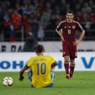 Россия - Швеция 1-0. Матч отборочного турнира ЧЕ-2 ...