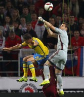 Россия - Швеция 1-0. Матч отборочного турнира ЧЕ-2 ...