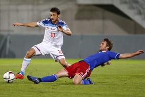 Лихтенштейн - Россия 0 - 7. Матч отборочного турни ...
