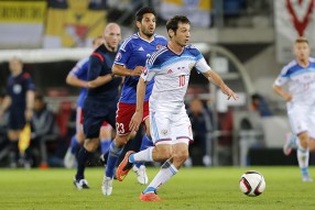 Лихтенштейн - Россия 0 - 7. Матч отборочного турни ...
