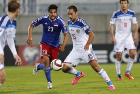 Лихтенштейн - Россия 0 - 7. Матч отборочного турни ...