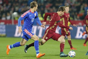 Россия - Хорватия 1-3