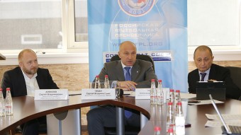 Пресс конференция посвященная итогам 22 - тура Сог ...