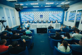Пресс-конференция посвященная старту нового сезона